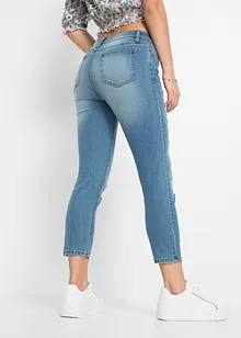 Skinny-Jeans, Mid Waist, Destroyed, bonprix