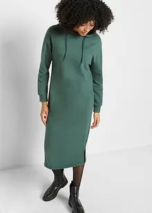 Oversize-Sweatkleid mit Kapuze, bonprix