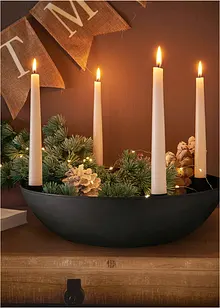 Kerzenständer in Schalenform mit 4 Kerzenhaltern, bonprix