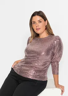 Pailletten-Shirt, bonprix