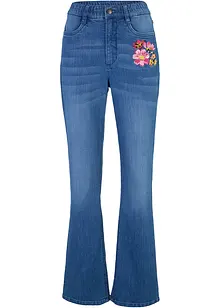 Bootcut-Jeans High Waist, Bequembund, bonprix