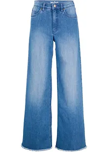 Wide-Leg-Jeans High Waist, bonprix