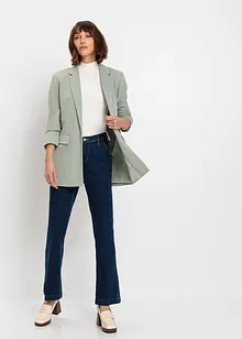 Langer Jersey-Blazer mit Taschen, bonprix