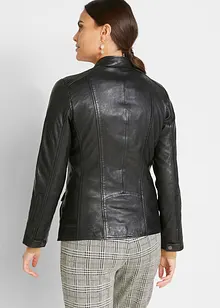 Lederjacke aus Lammnappa, bonprix