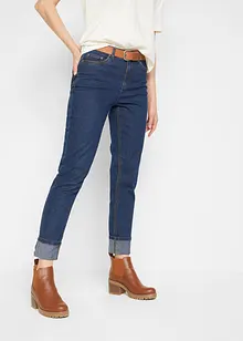 Boyfriend Jeans Mid Waist, cropped, bonprix