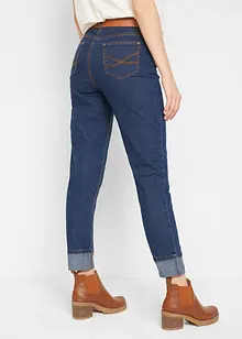 Boyfriend Jeans Mid Waist, cropped, bonprix