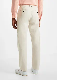 Relaxed Fit Schlupf-Hose mit Leinen, Straight, bonprix