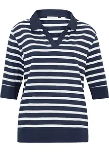 Poloshirt aus Baumwolle-Viskose Mix, bonprix