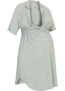 Umstands- und Stillblusenkleid aus fließender Viskose, bonprix