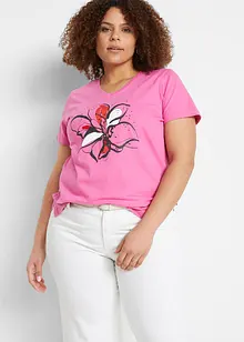 Shirt mit floralem Druck, bonprix