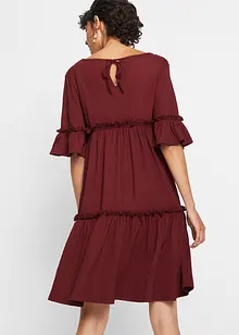 Kleid mit Lochstickerei, bonprix