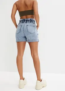 Paperbag Jeans-Shorts, bonprix