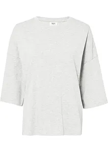 Oversize Shirt aus elastischem Bio-Baumwoll-Mix, bonprix