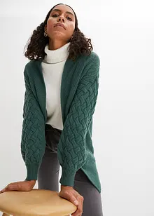 Cardigan mit Zopfmuster, bonprix