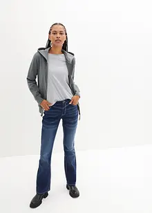 Bootcut Jeans, Mid Waist Thermo, bonprix