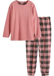 Loungewear Hausanzug aus Fleece, bonprix