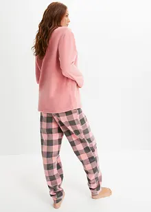 Loungewear Hausanzug aus Fleece, bonprix