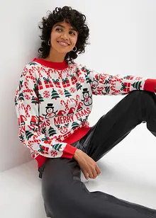 Weihnachts-Strickpullover, bonprix