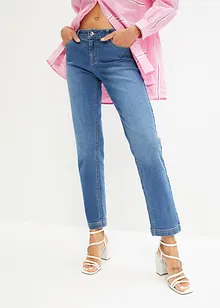 Straight Jeans Mid Waist, Stretch, bonprix