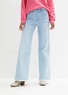 Wide-Leg-Jeans High Waist, bonprix