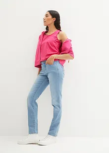 Straight Jeans Mid Waist, Stretch, bonprix