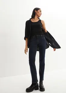 Straight Jeans Mid Waist, Stretch, bonprix