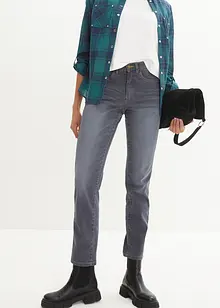 Straight Jeans Mid Waist, Ultra Soft, bonprix