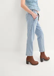 Boyfriend Jeans Mid Waist, cropped, bonprix