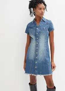 Jeanskleid mit Knöpfen, bonprix