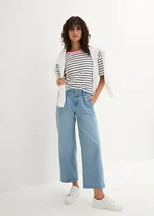 Wide-Leg-Jeans High Waist, Bequembund, bonprix