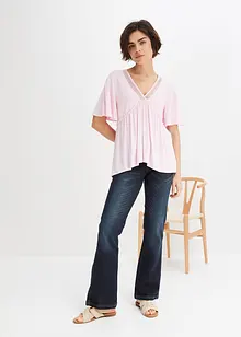 Boho-Shirt mit Spitze, BODYFLIRT