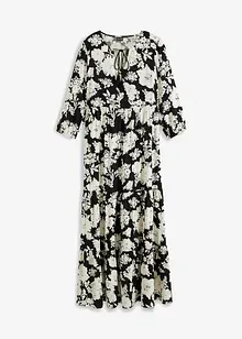 bedrucktes Maxikleid aus fließender Viskose, bonprix