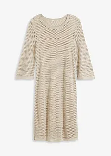 Strickkleid aus fließender Viskose, bonprix