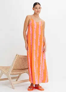 Trägerkleid aus fließender Viskose, bonprix