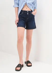 Wide Leg Jeans, Mid Waist, Shorts, Bio-Baumwolle, John Baner JEANSWEAR