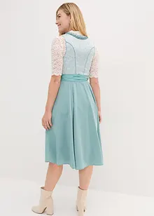 Dirndl mit Pailletten Schürze (2-tlg.Set), bonprix