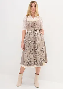 Dirndl mit Pailletten-Schürze, bonprix