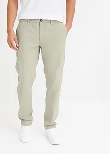 Relaxed Fit Stretch-Chinohose mit Bio Baumwolle, Straight, bonprix