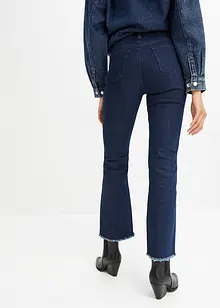 Flared Jeans Mid Waist, cropped, bonprix