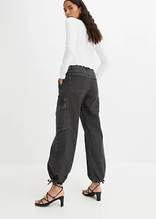 Cargo-Jeans Mid Waist, bonprix