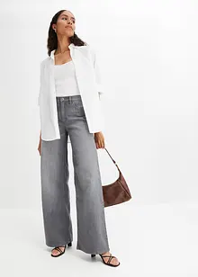 Wide-Leg-Jeans, High Waist, bonprix