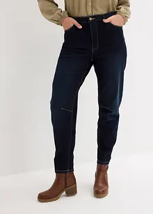 Barrel-Jeans High Waist, cropped, bonprix