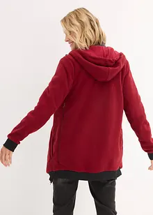 2-in-1 Umstands- und Tragejacke aus Fleece, bonprix