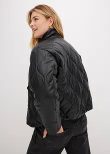 Steppjacke aus Lederimitat, bonprix