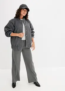 Oversize-Blouson in Wolloptik, bonprix