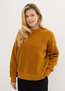 Fleeceshirt aus Teddy, bonprix