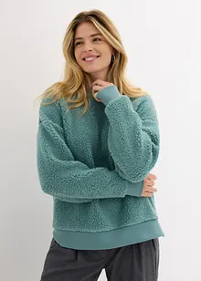 Teddy-Fleecepullover, bonprix