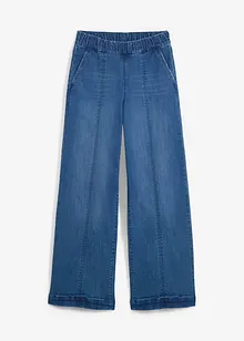 Wide-Leg-Jeans High Waist, Bequembund, bonprix