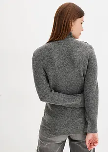 Pullover  mit Knopfleiste, bonprix