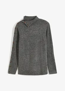 Pullover  mit Knopfleiste, bonprix